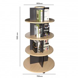 Bookcases Stand( Rotating Bookshelf )