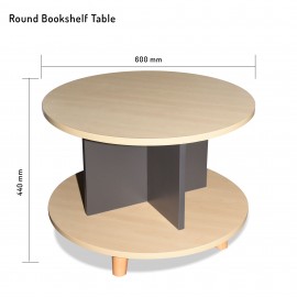 Side Table (Round bookcases)