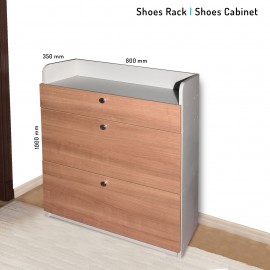 Shoes Cabinet ( Flip open shoes case)