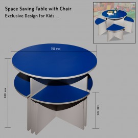 Kids Study Table (Space Saving)