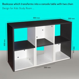 Kid Study Table (Bookcases transform)